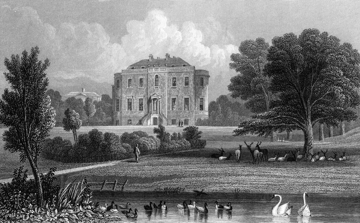 Wivenhoe Park, Essex, 1835 alkotó: Thomas Barber