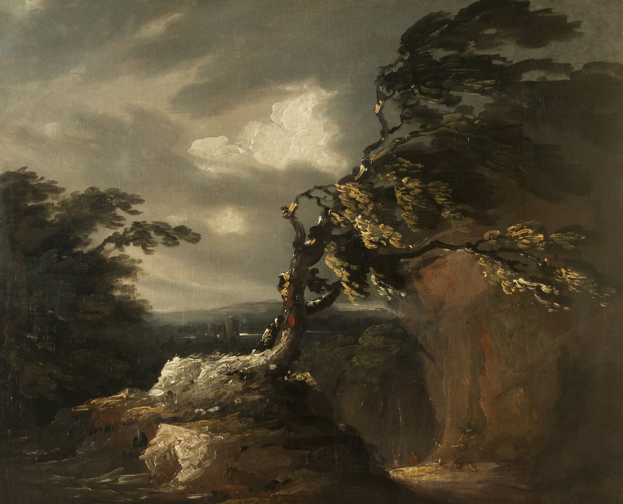 Vihar éjjel, 1800 körül alkotó: Thomas Barker of Bath
