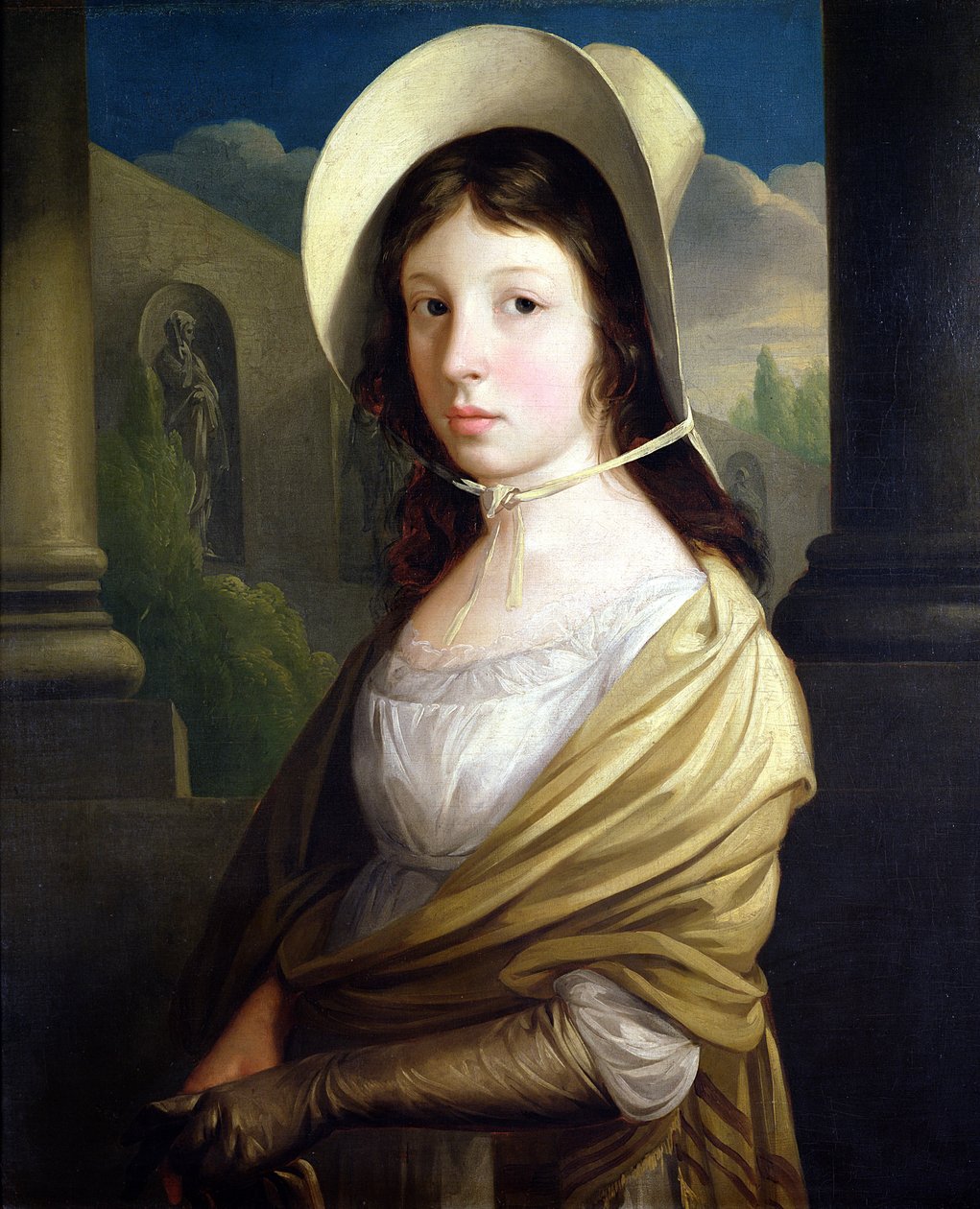 Priscilla Jones, 1802 körül alkotó: Thomas Barker of Bath