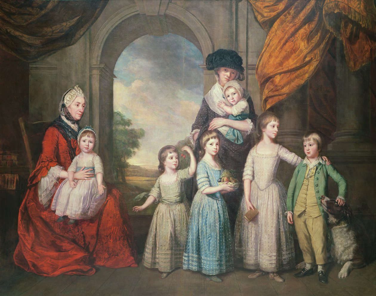 A Craven család alkotó: Thomas Beech