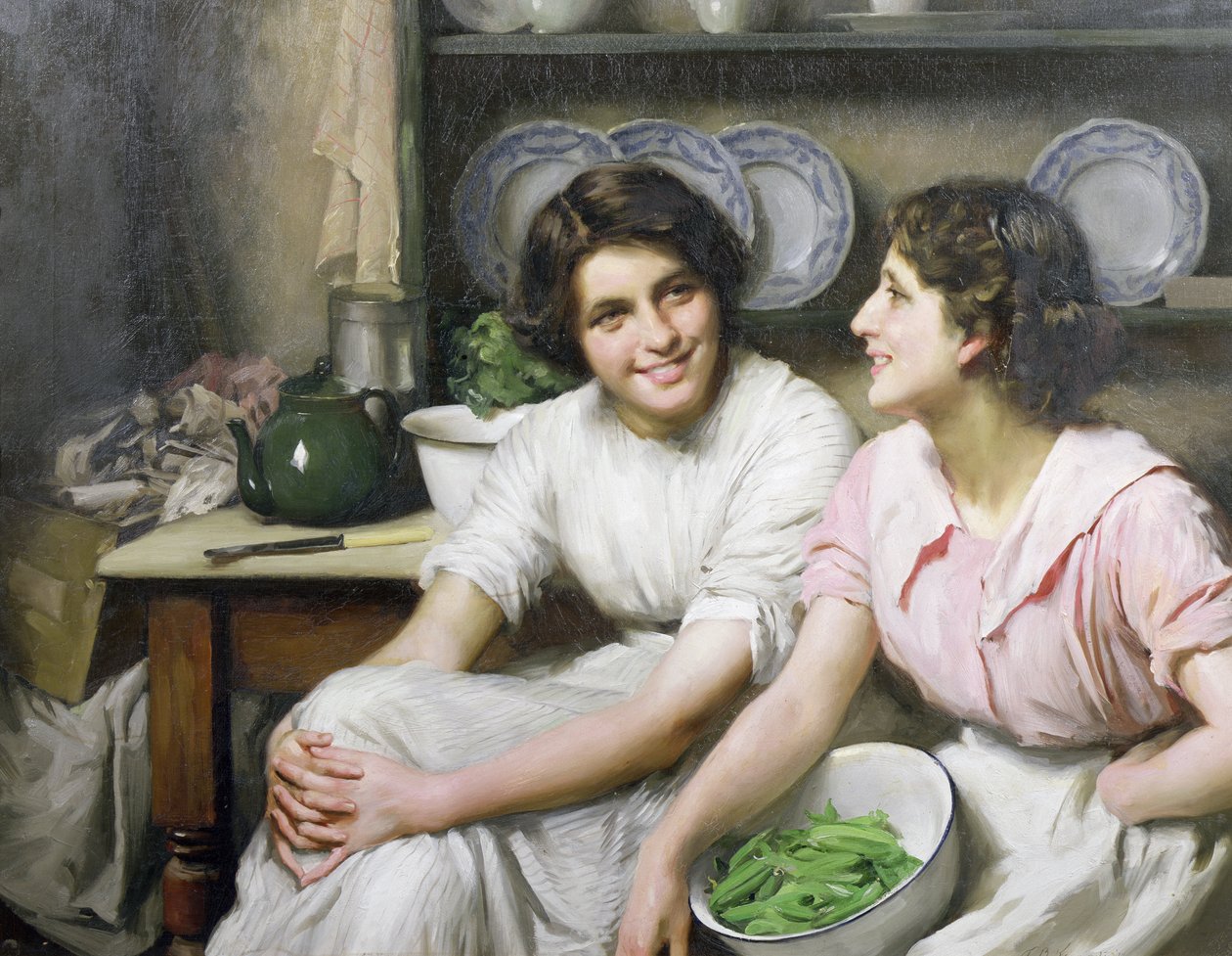 Chatterboxes, 1912 alkotó: Thomas Benjamin Kennington