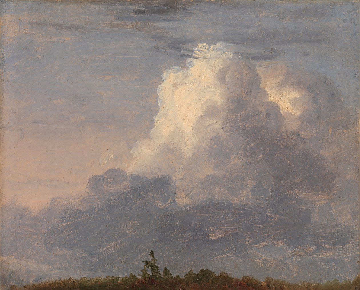 Felhők, 1838 körül alkotó: Thomas Cole