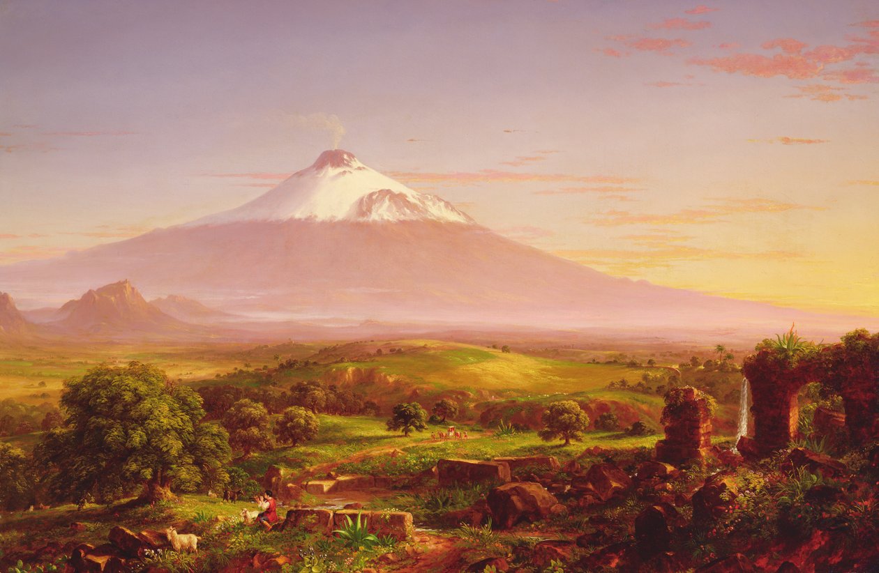 Etna, 1842 alkotó: Thomas Cole