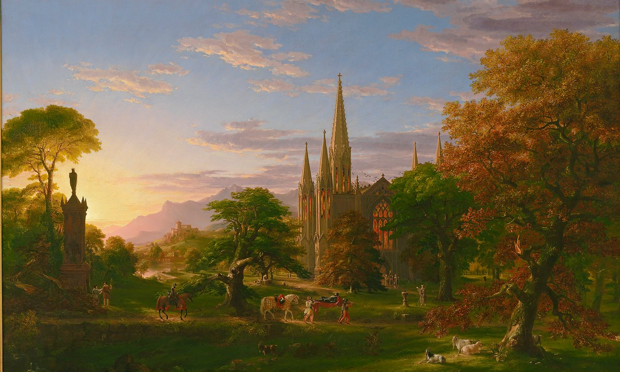A visszatérés, 1837 alkotó: Thomas Cole