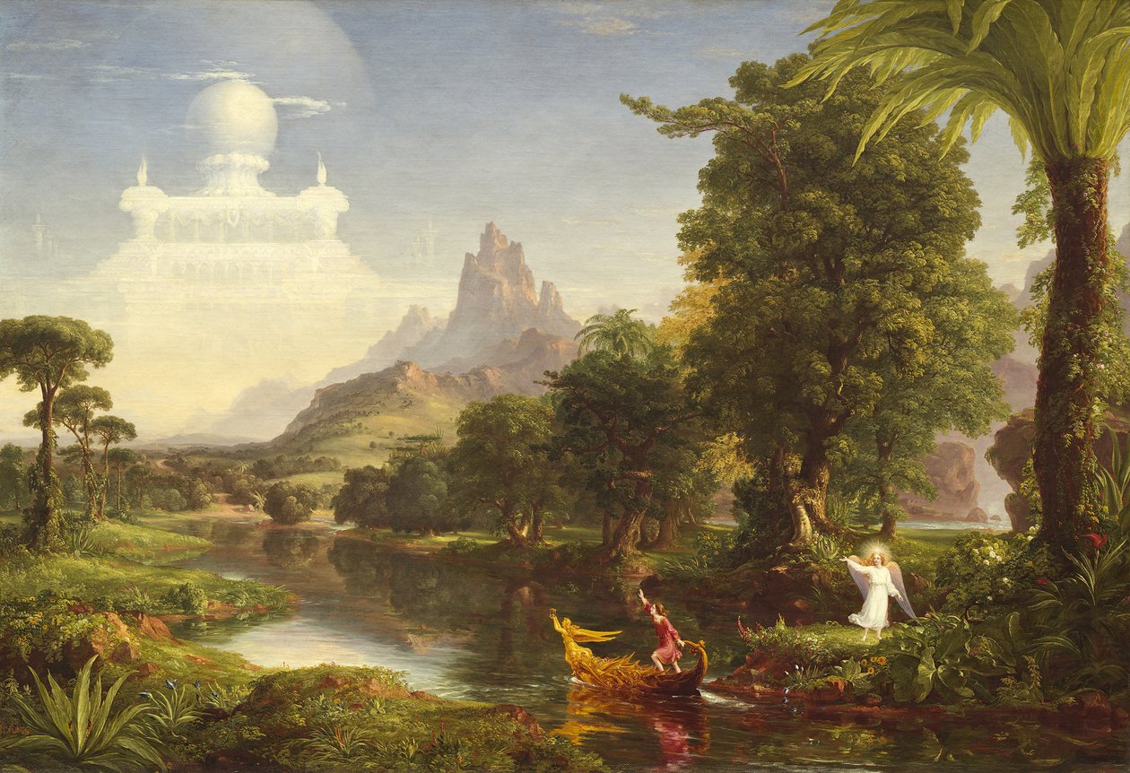 Az életút: Ifjúság, 1842 alkotó: Thomas Cole