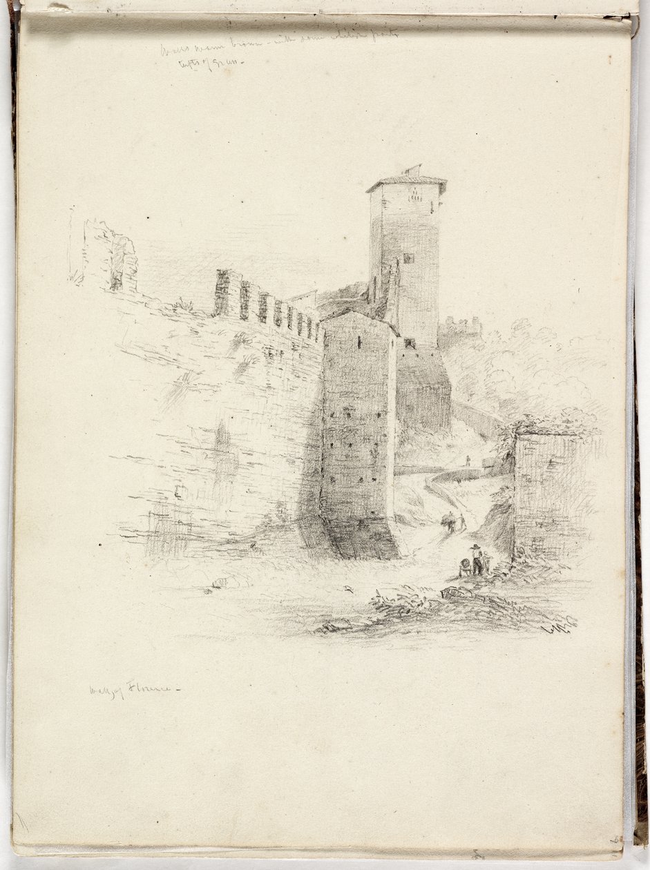 Firenze fala, 1831 alkotó: Thomas Cole