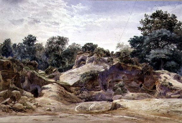 Kavicsbánya Hampsteadben alkotó: Thomas Collier