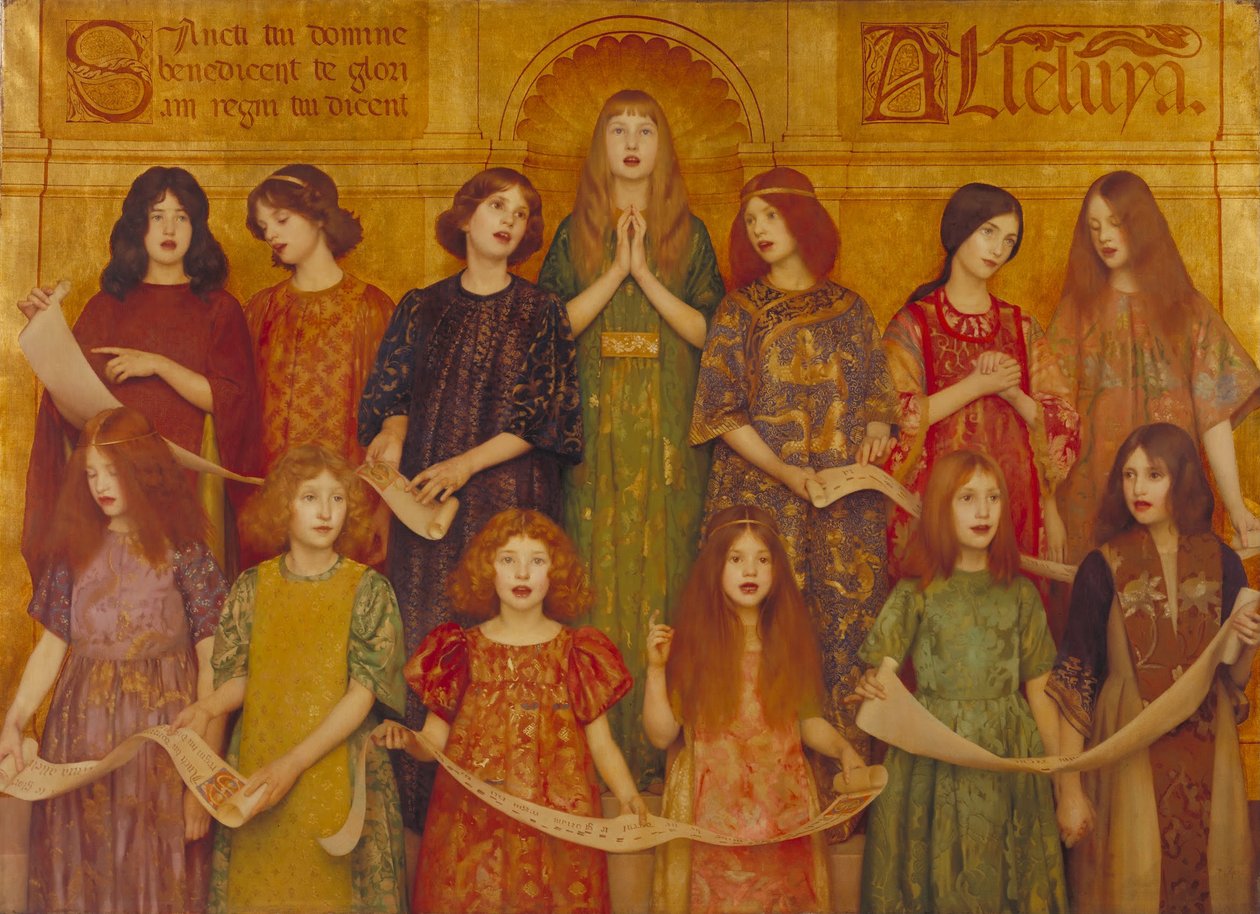Alleluja alkotó: Thomas Cooper Gotch