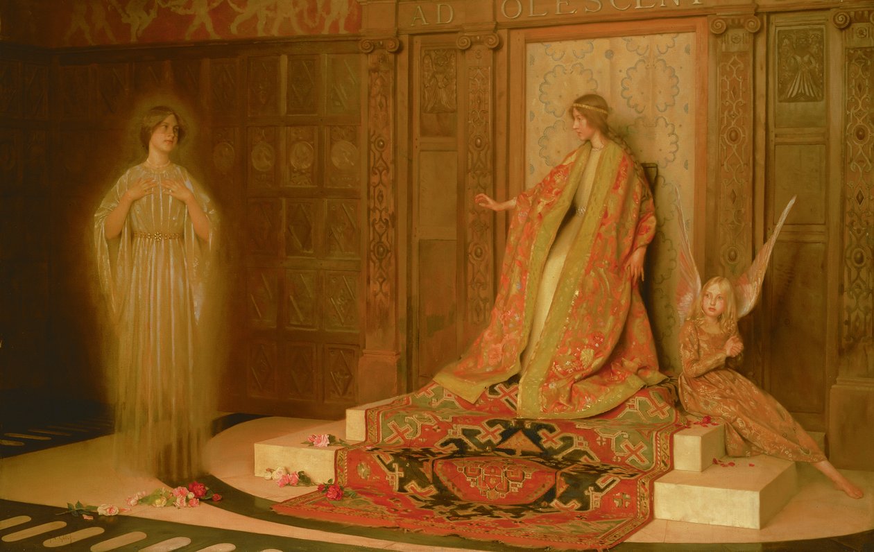 A nőiség hajnala alkotó: Thomas Cooper Gotch