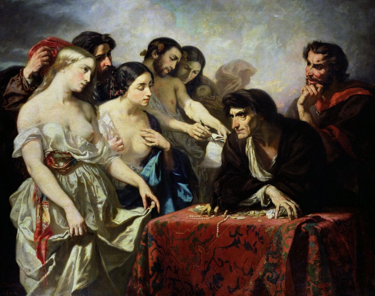 Az arany szerelme, 1844 alkotó: Thomas Couture