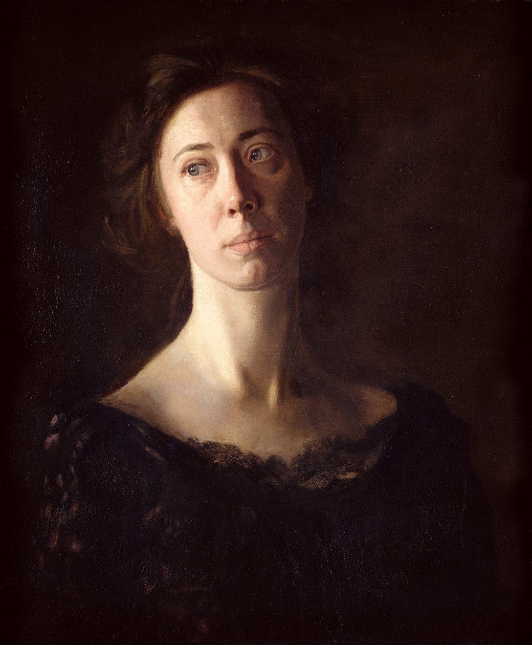 Clara J. Mather portréja alkotó: Thomas Eakins