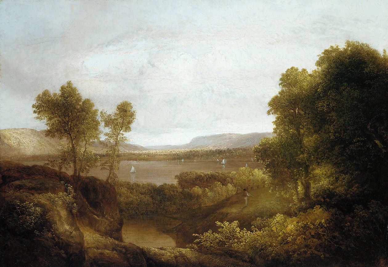 A Hudsonon, 1830-35 alkotó: Thomas Doughty