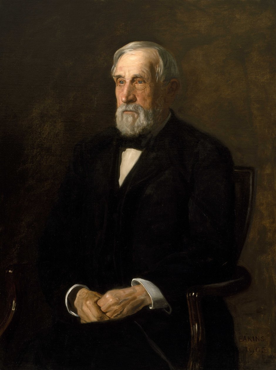 John B. Gest arcképe alkotó: Thomas Eakins