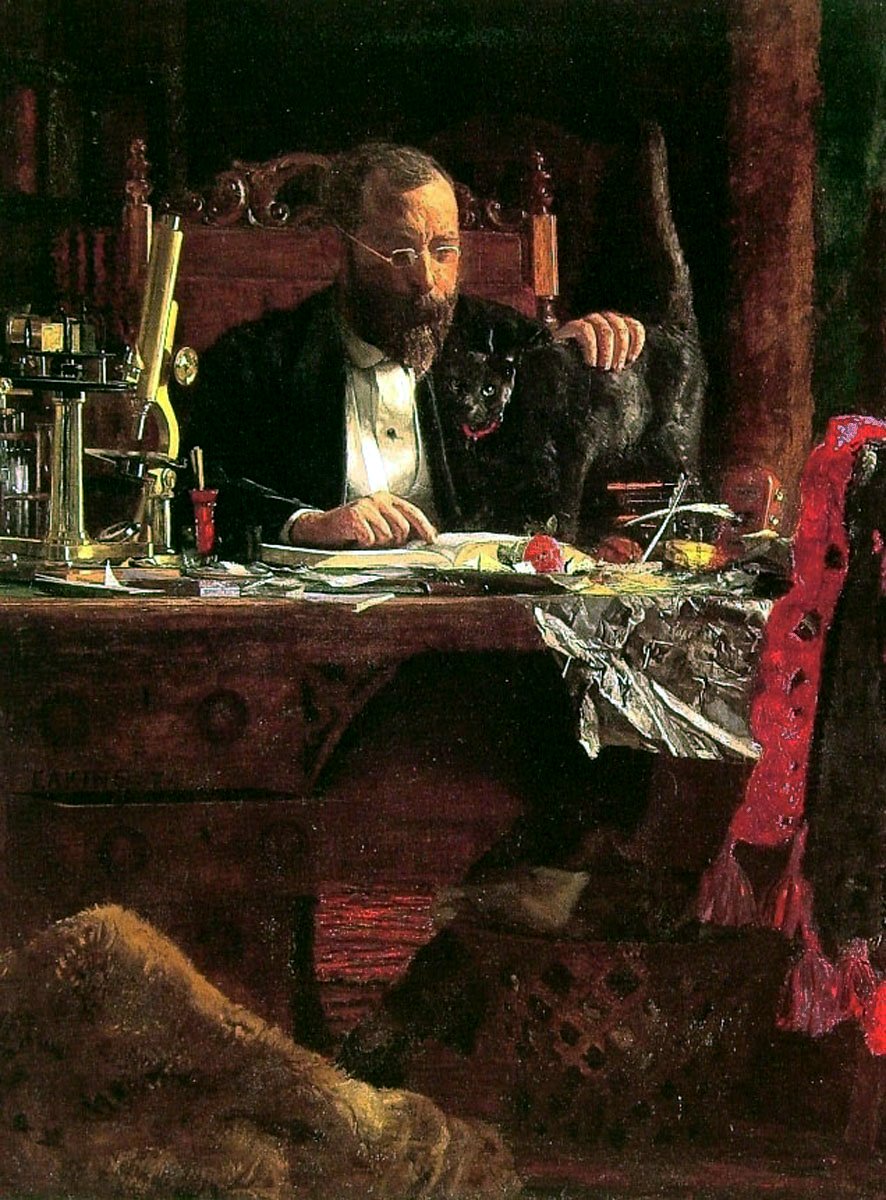 Benjamin H. Rand professzor portréja alkotó: Thomas Eakins