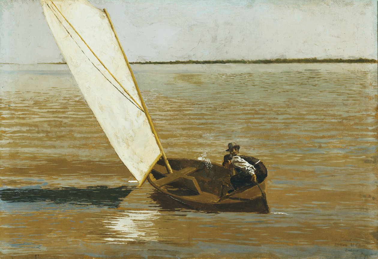 Vitorlázás alkotó: Thomas Eakins