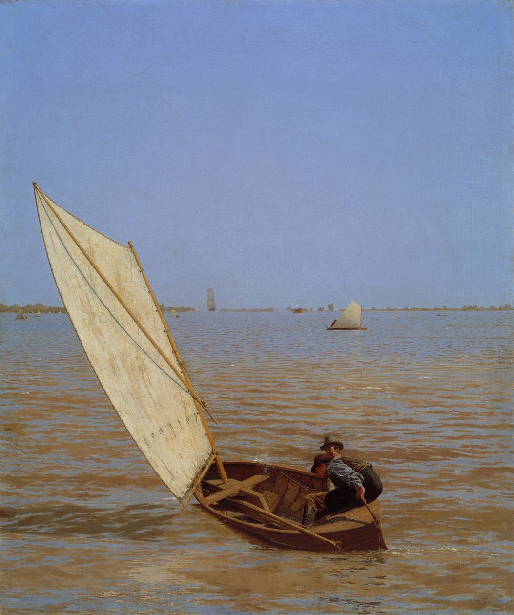 Indulás a Rail után alkotó: Thomas Eakins