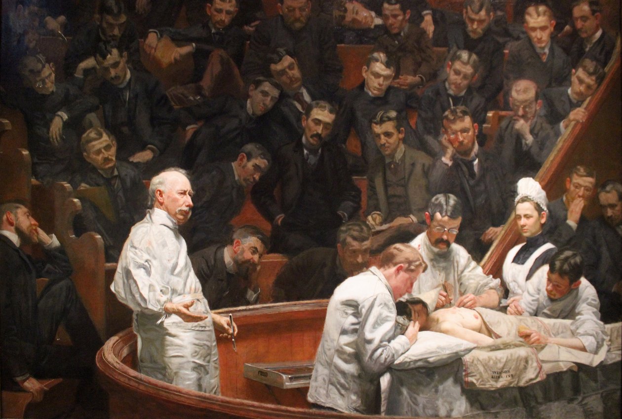 Az Agnew Klinika alkotó: Thomas Eakins