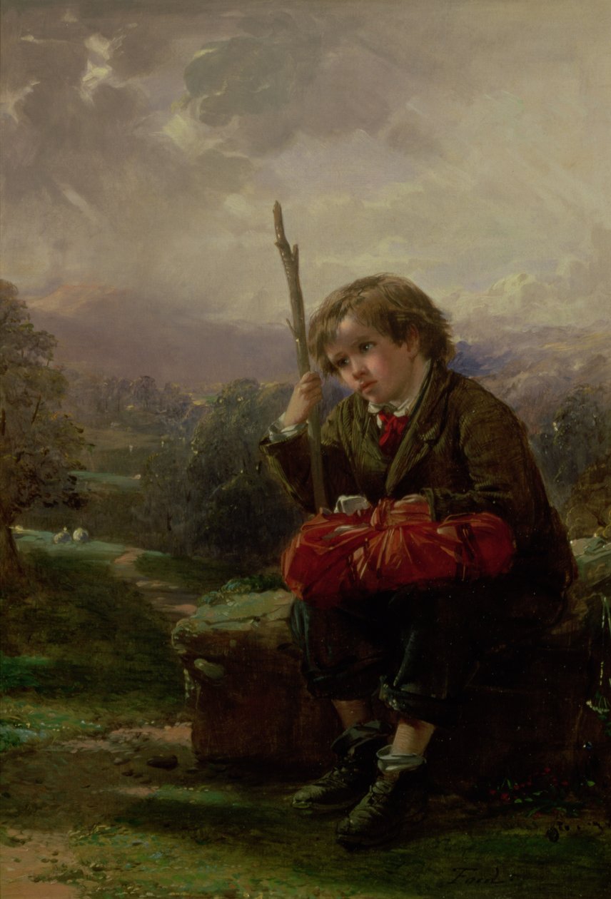 Mellesleg pihenés alkotó: Thomas Faed