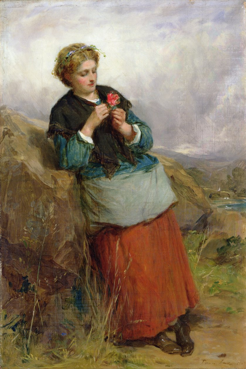 Dunblane virága, 1867 alkotó: Thomas Faed