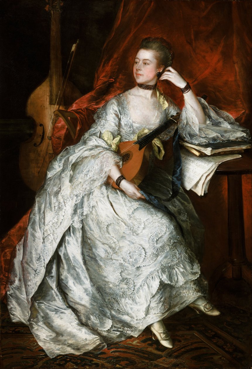 Ann Ford (később Mrs. Philip Thicknesse) alkotó: Thomas Gainsborough