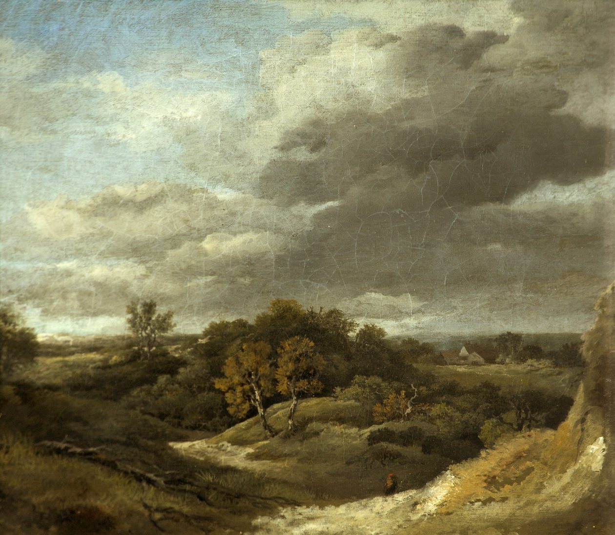 Tájkép, 1747 körül alkotó: Thomas Gainsborough