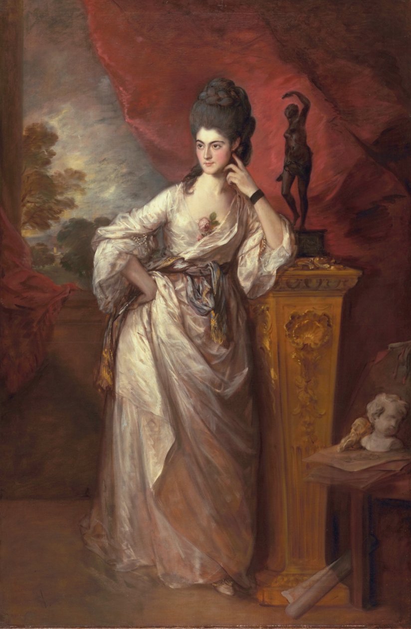 Penelope (Pitt), Ligonier vikomtné, 1770 alkotó: Thomas Gainsborough