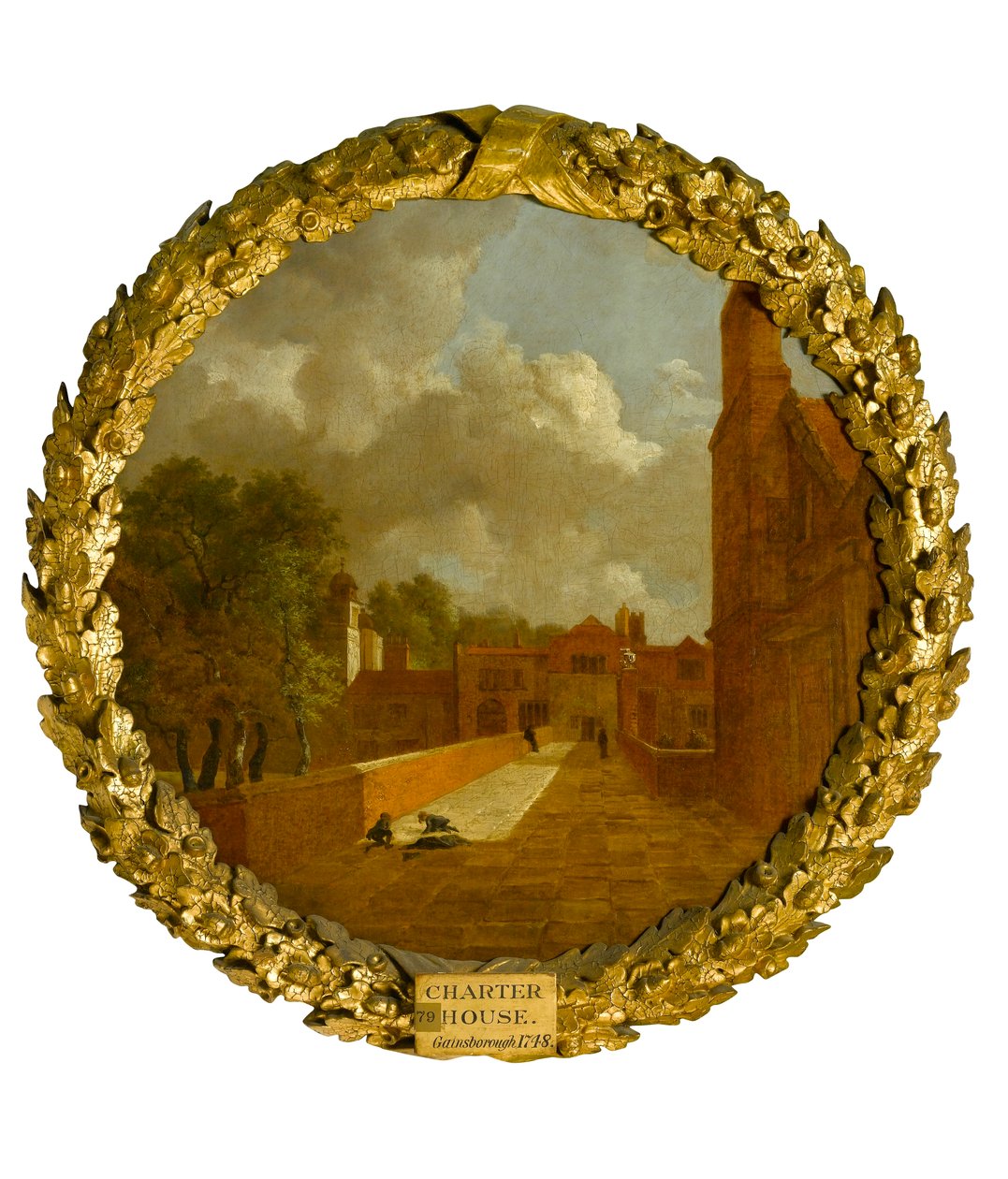 The Charterhouse, London, 1748 körül alkotó: Thomas Gainsborough