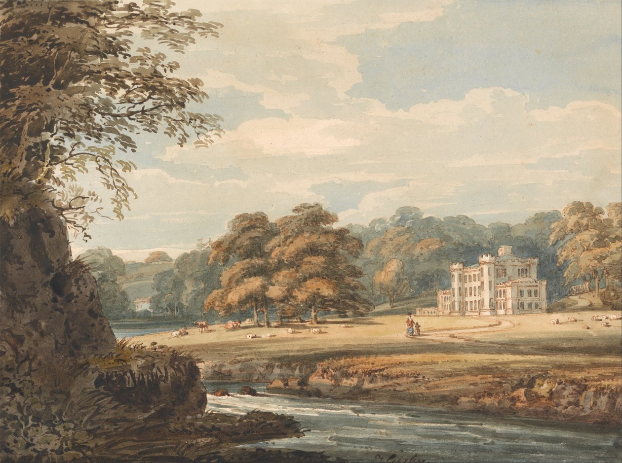 Chalfont House, Buckinghamshire alkotó: Thomas Girtin