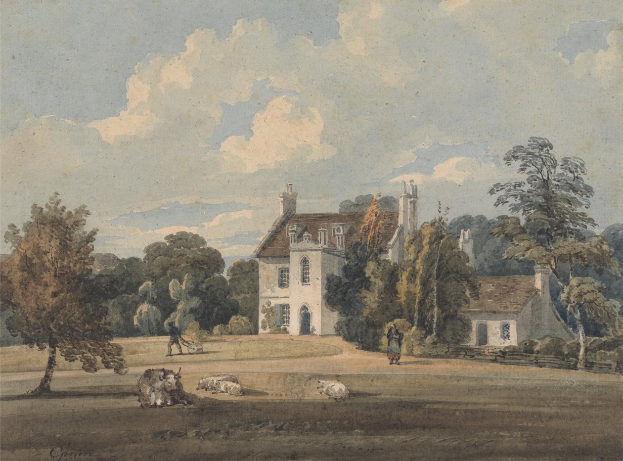 Chalfont Lodge, Buckinghamshire alkotó: Thomas Girtin