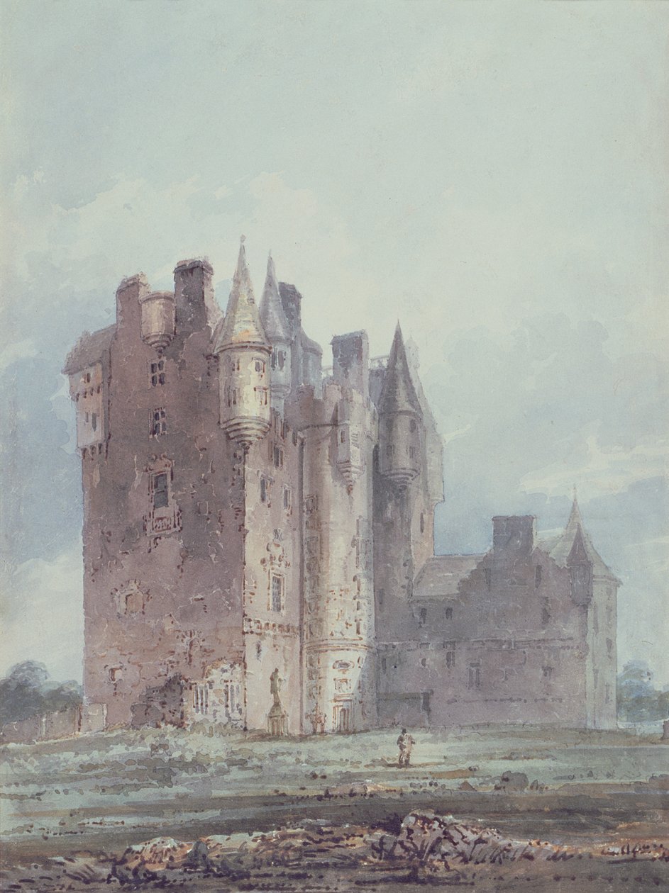 Glamis kastély alkotó: Thomas Girtin