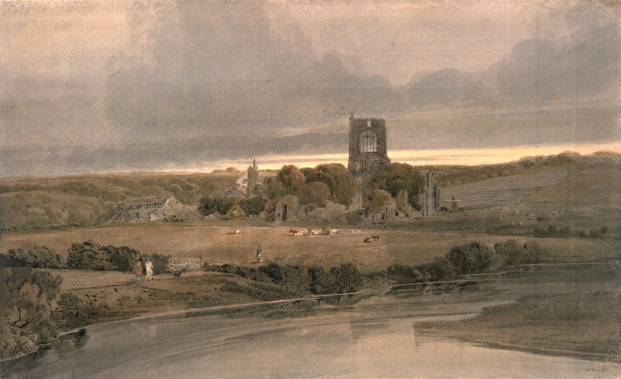 Kirkstall Abbey, Yorkshire – Este alkotó: Thomas Girtin