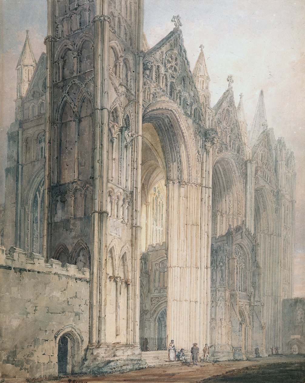 Peterborough katedrális alkotó: Thomas Girtin