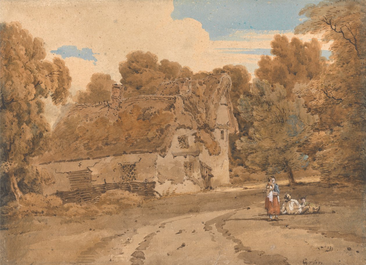 Turvers Farm, Wimbish, Essex alkotó: Thomas Girtin
