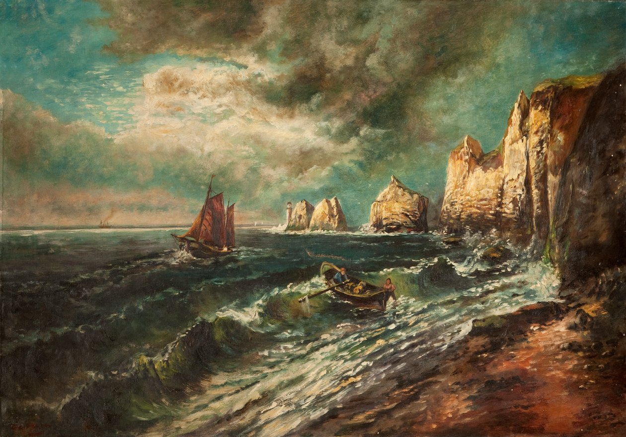 The Needles, Isle of Wight alkotó: Thomas Grimshaw