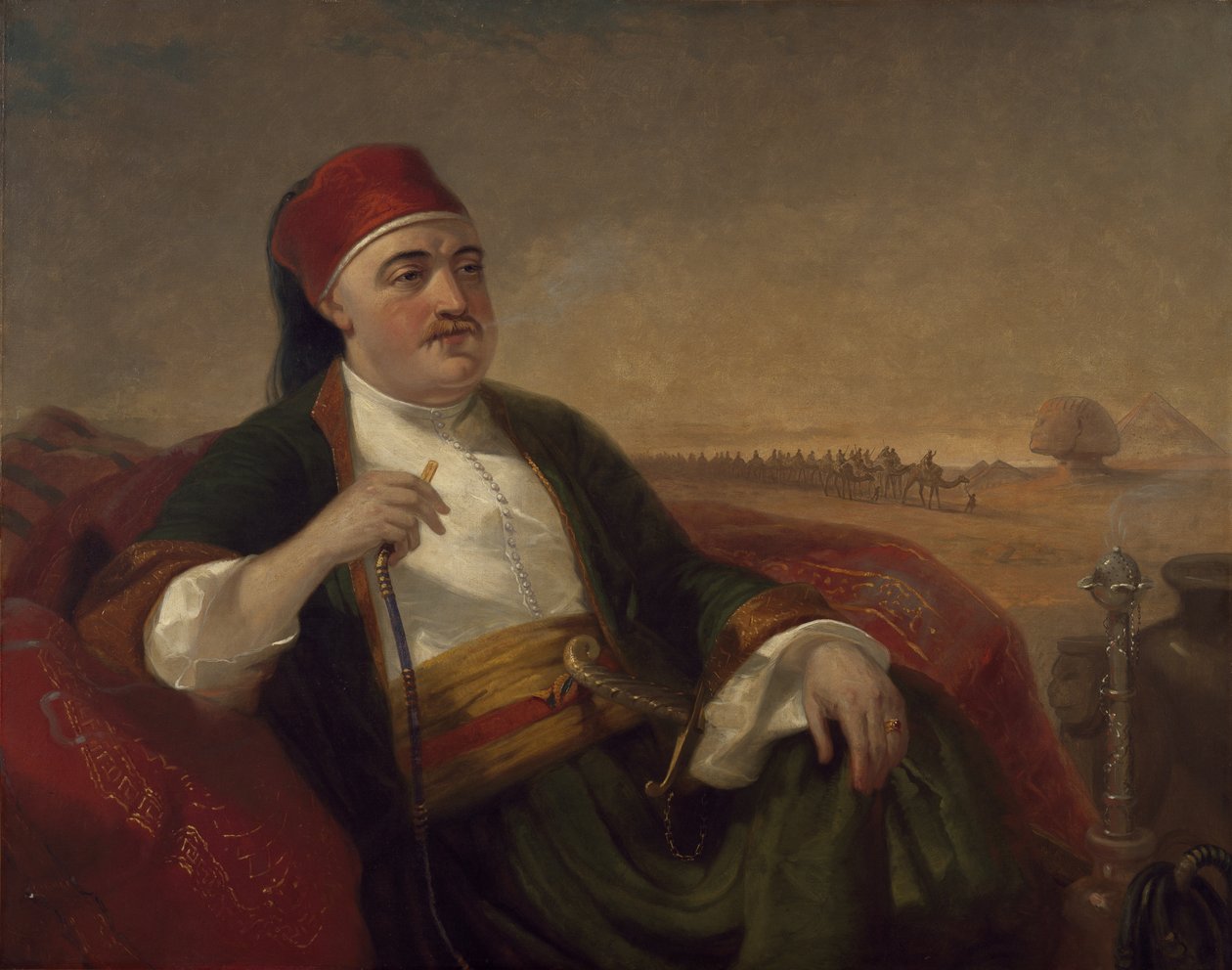 Henry Abbott M.D., 1854 körül alkotó: Thomas Hicks