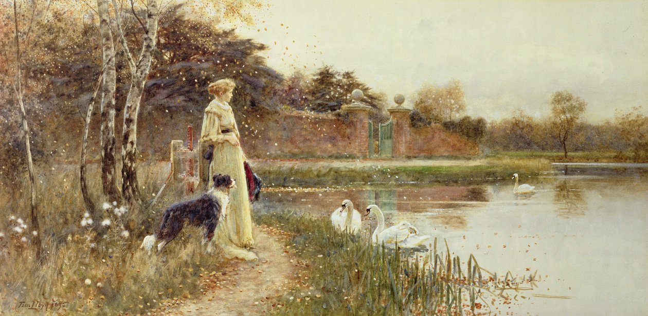 Őszi levelek, 1895 alkotó: Thomas James Lloyd