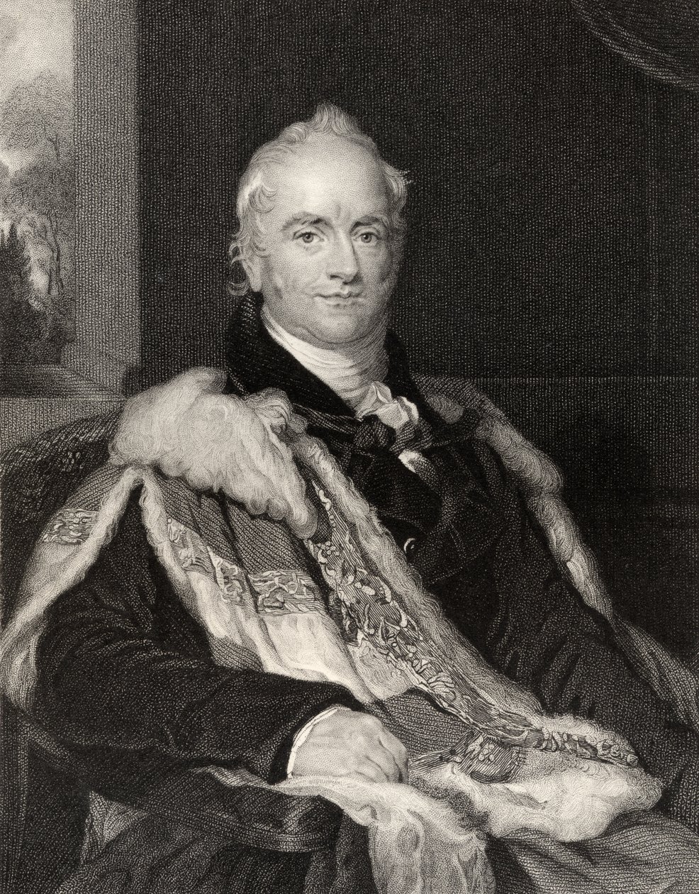 Nicholas Vansittart, metszett T.A. Dean (fl. 1773-1830) a National Portrait Gallery III. kötetéből, megjelent 1835 körül alkotó: Thomas Lawrence