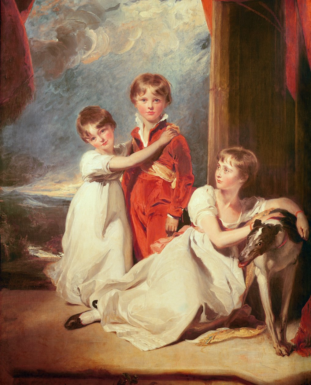 A Fluyder-gyermekek portréja, 1805 alkotó: Thomas Lawrence