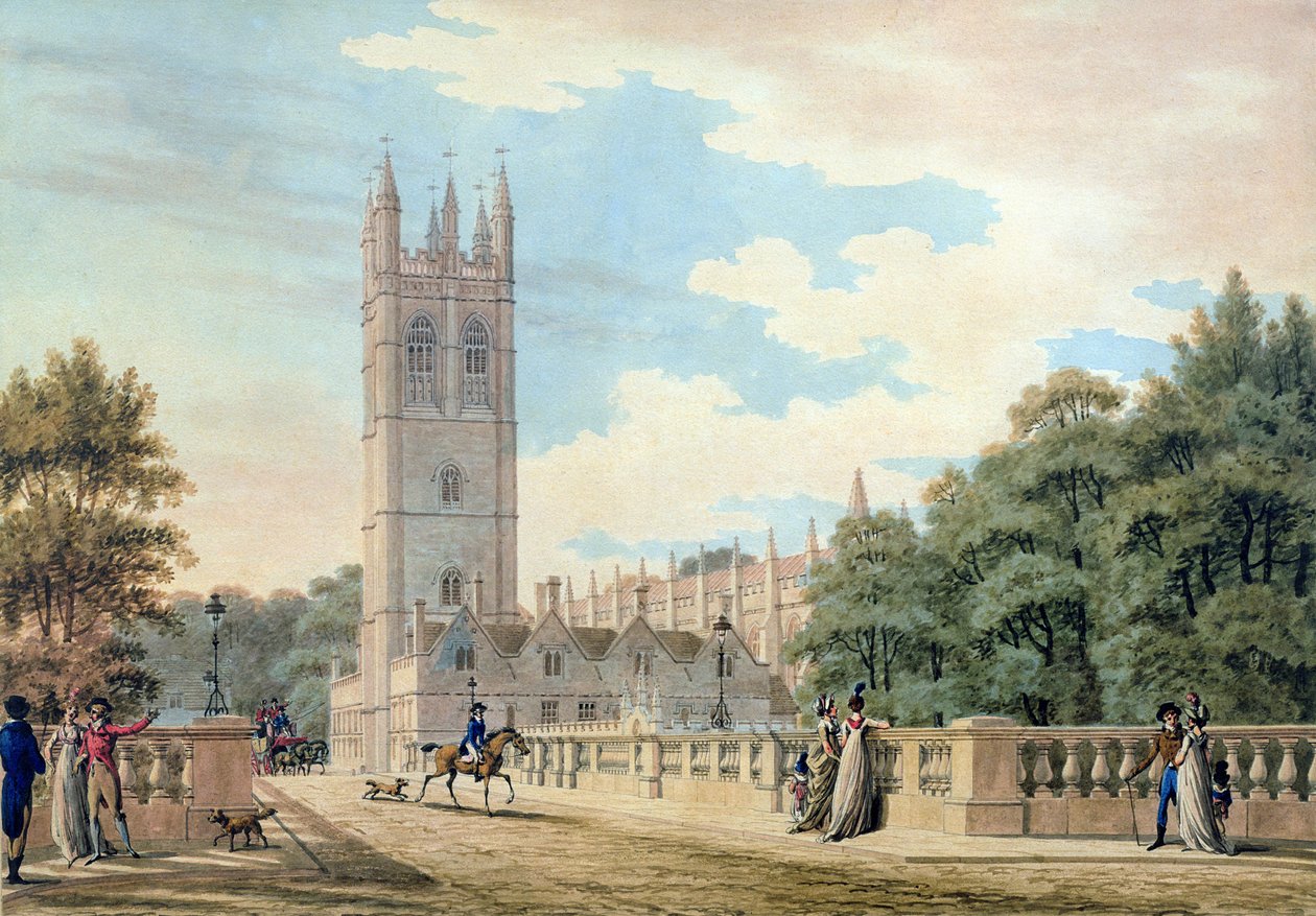 Magdalen College alkotó: Thomas Malton Jnr.