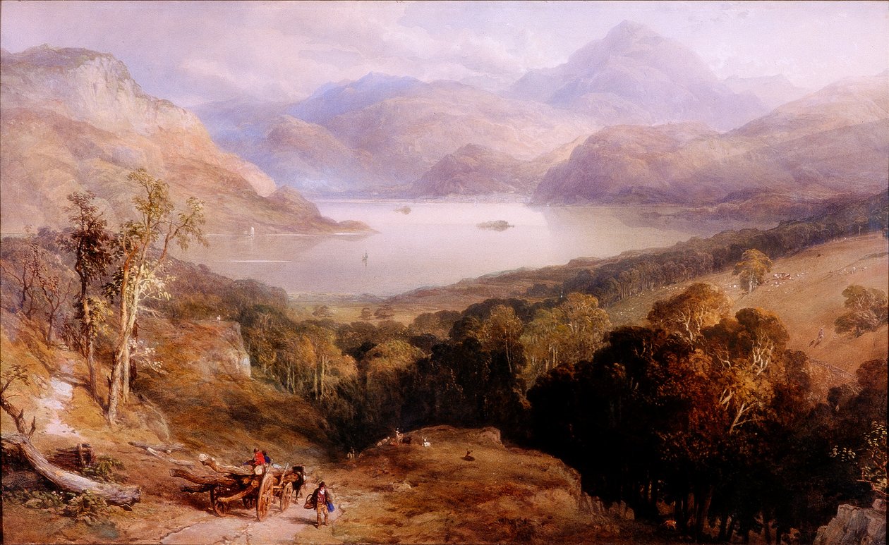 Ullswater (testszín) alkotó: Thomas Miles II Richardson