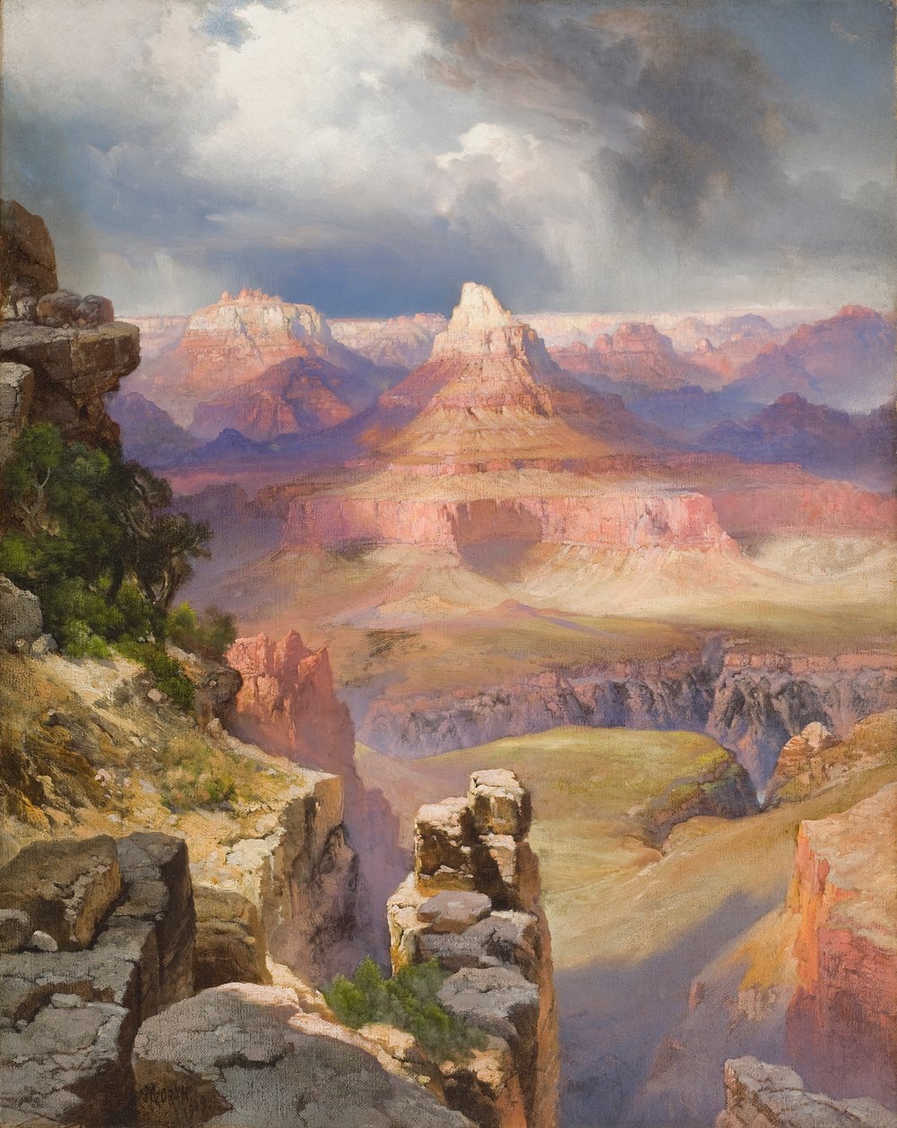 A Grand Canyon, 1909 alkotó: Thomas Moran