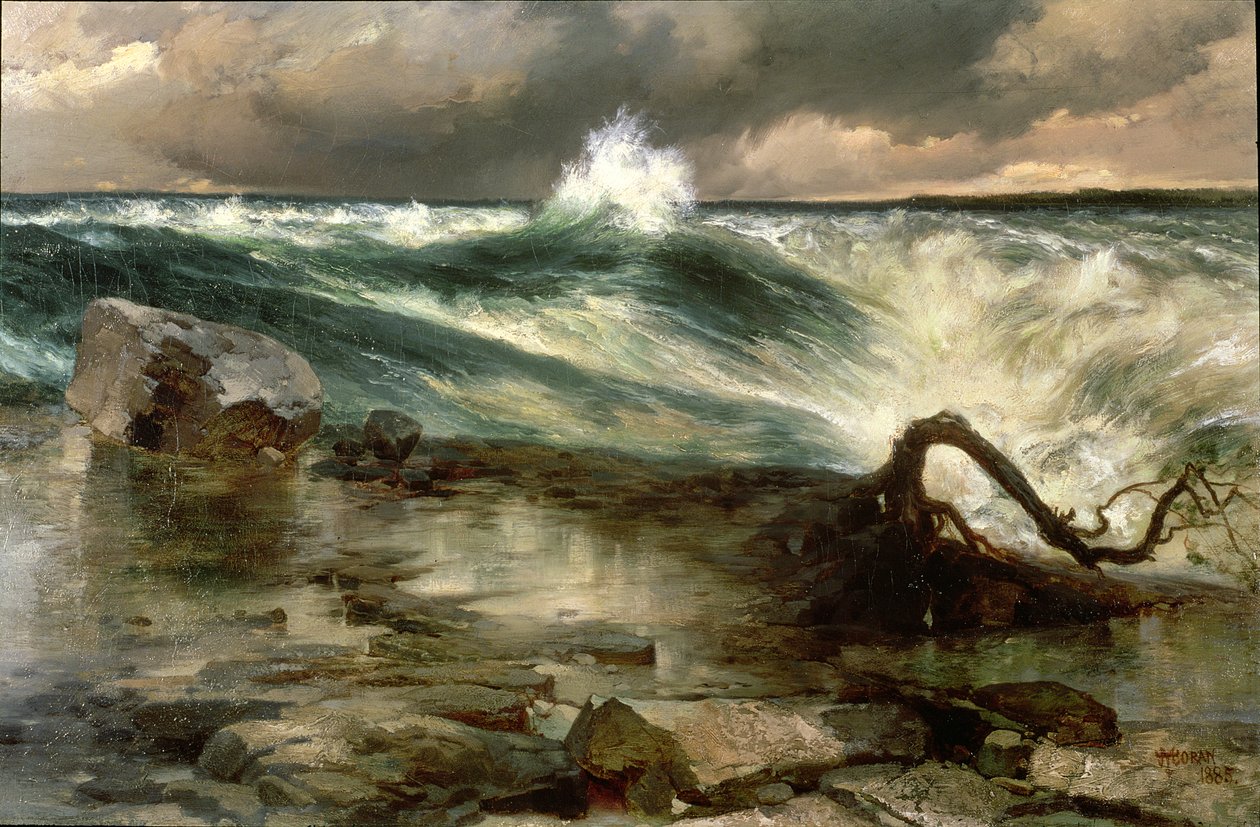 The Rapids Above Niagara alkotó: Thomas Moran