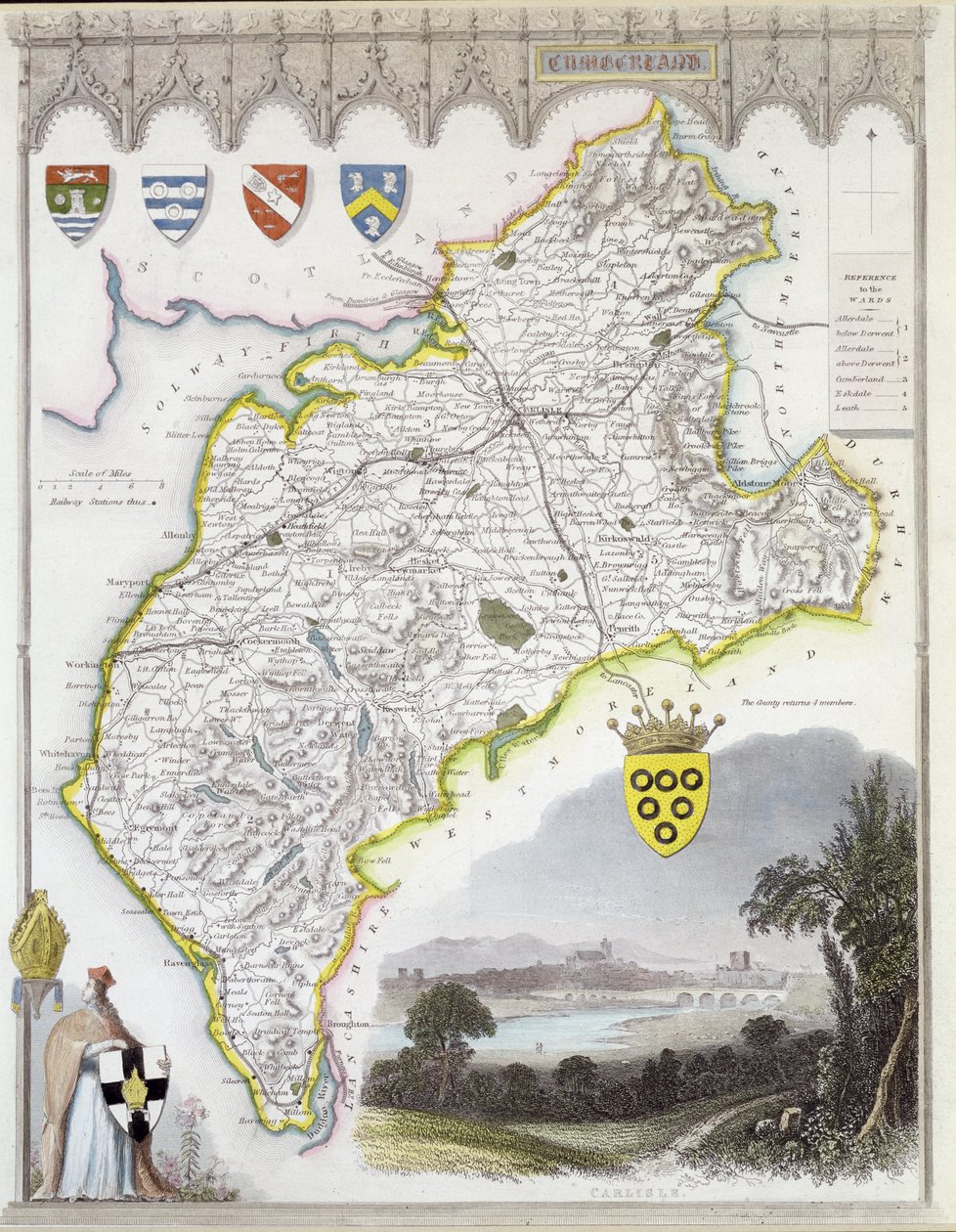 Cumberland térképe, 