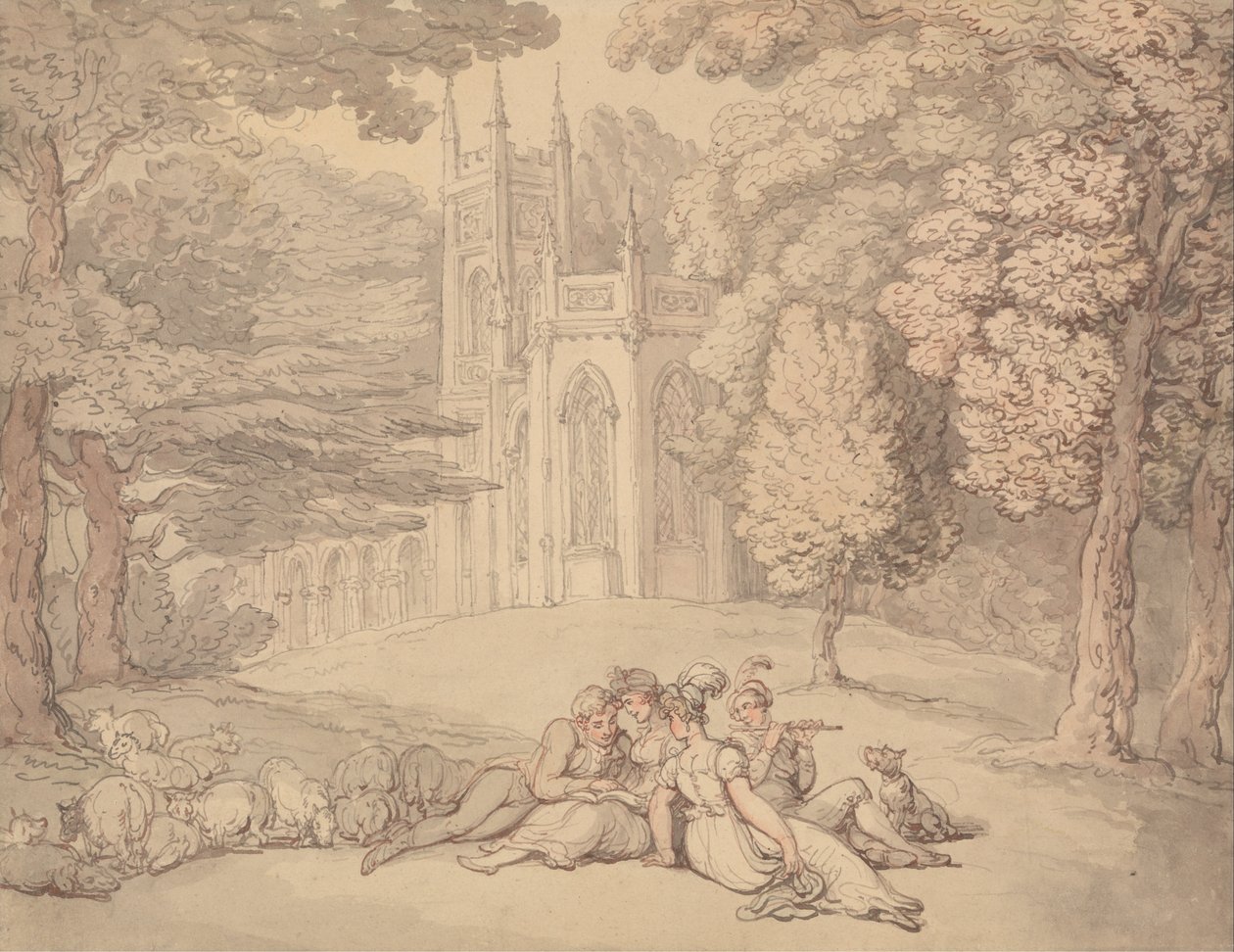 Egy nyári idill alkotó: Thomas Rowlandson
