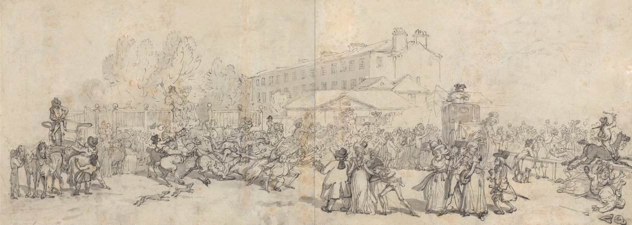 Hyde Park sarok alkotó: Thomas Rowlandson