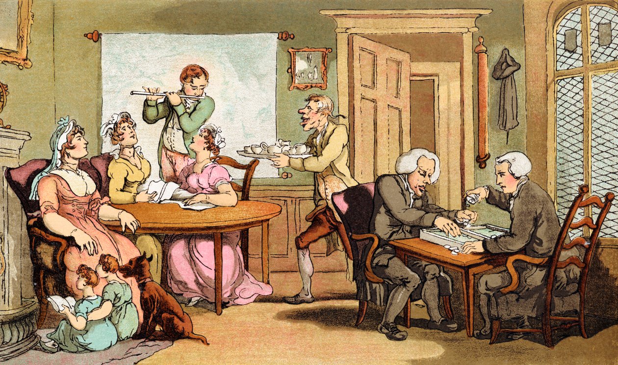 Goldsmith Olivér s alkotó: Thomas Rowlandson