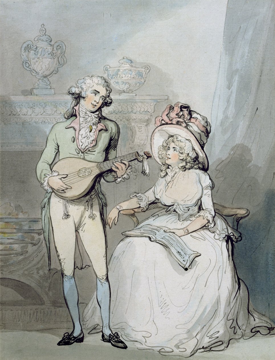 A Duett alkotó: Thomas Rowlandson