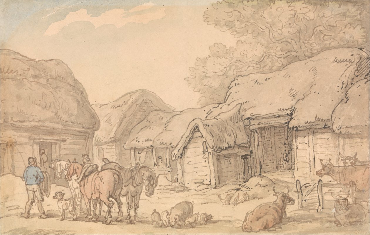 A Tanyaudvar alkotó: Thomas Rowlandson