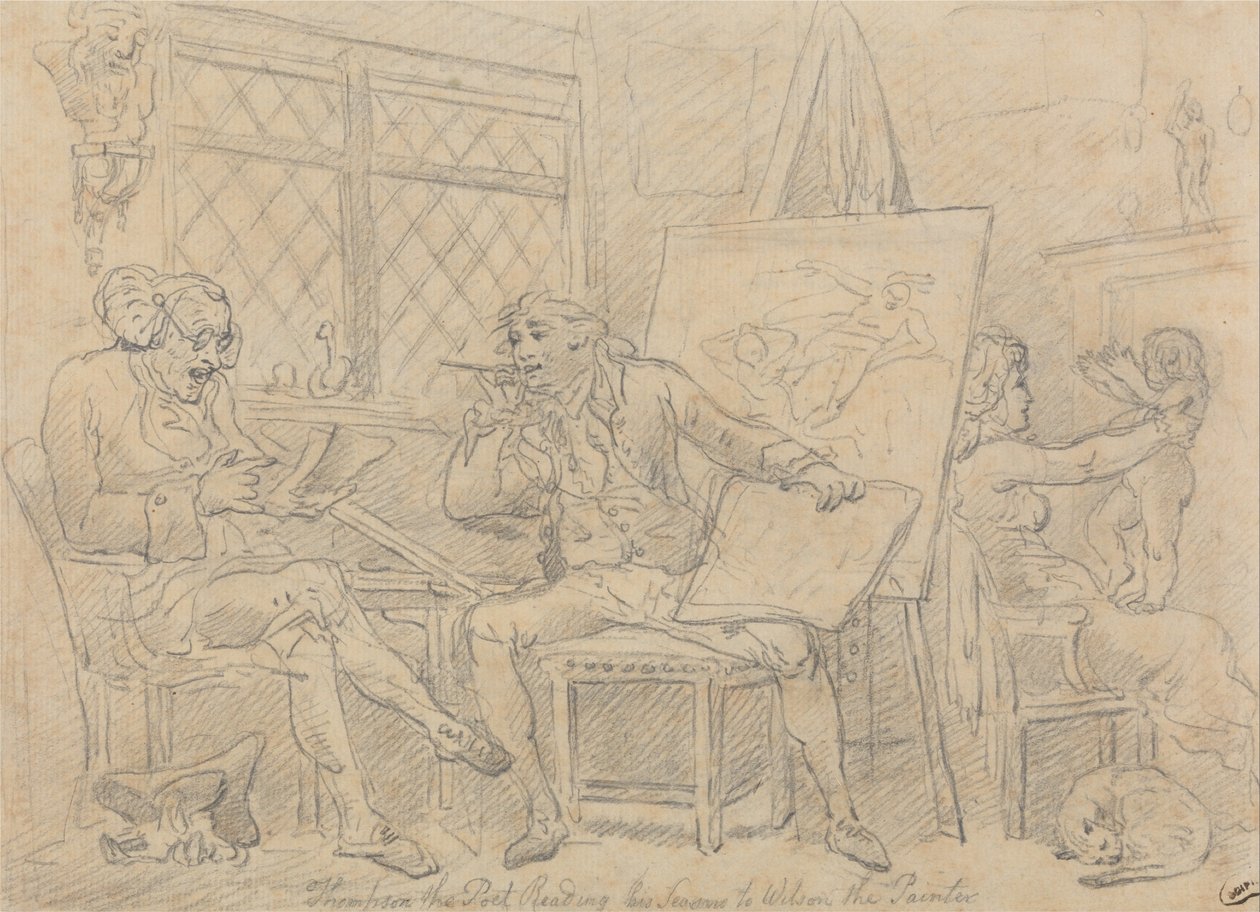 A fiatal festő elméjét animáló történész alkotó: Thomas Rowlandson