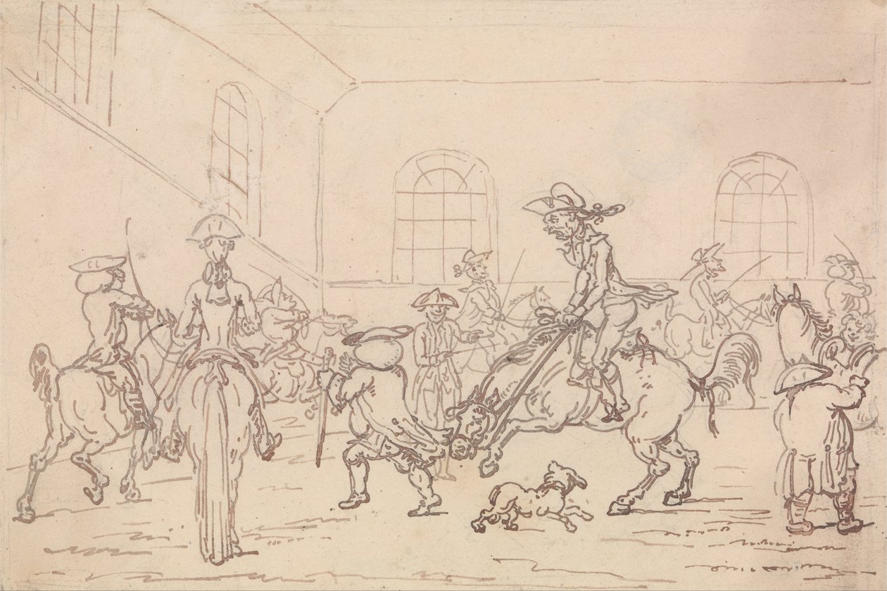 A Lovarda alkotó: Thomas Rowlandson